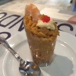 Chupito de changurro Crab shot
