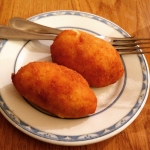 Croqueta de jamón Ham croquette