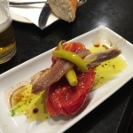 Igueldo Tuna, anchovy, guindilla peppers and tomato